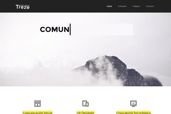 treze.es site used Agency Theme