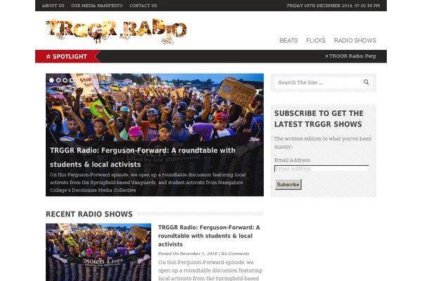 Backstreet theme site design template sample