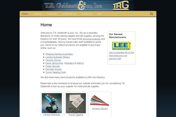 Site using Cazbah-footer-link plugin
