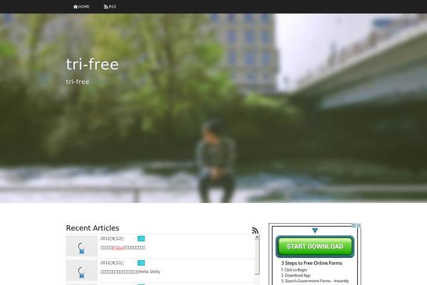 Cubic theme site design template sample