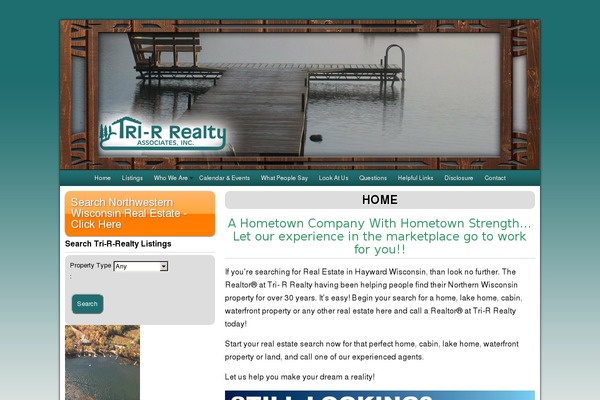 tri-r-realty.com site used Clean Home