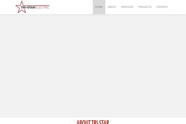 Roots theme site design template sample