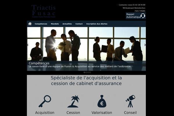 BlackBird theme site design template sample