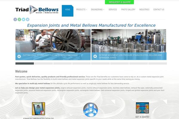 Site using Crumina_slider plugin