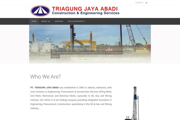 Nirvana theme site design template sample