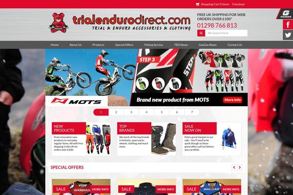 trialendurodirect.com site used Ted