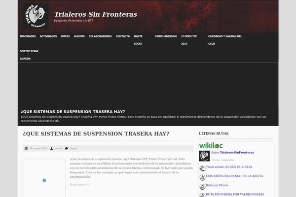 Site using Embed Facebook plugin