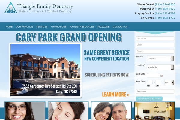 Ultimatum theme site design template sample