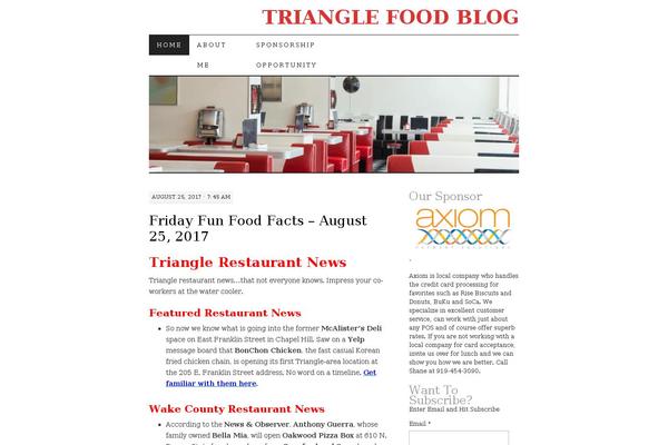 Pilcrow theme site design template sample