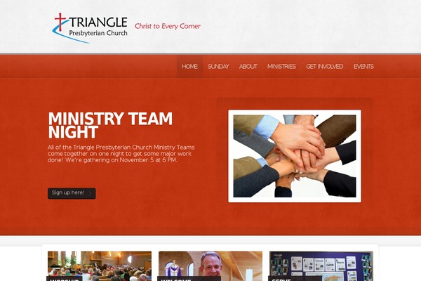 Churchope theme site design template sample