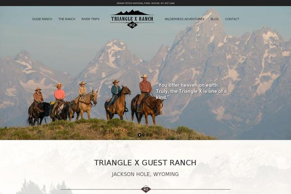 trianglex.com site used Triangle-x-ranch