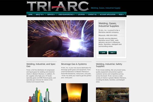 triarc.us site used Webfolio_wp
