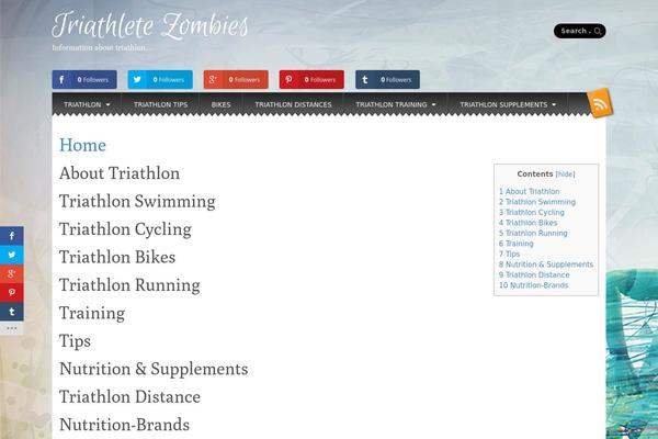 Snowblind theme site design template sample