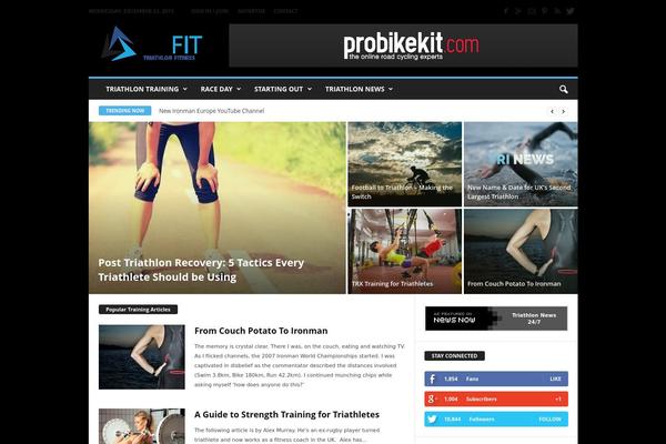 NewsMag theme site design template sample