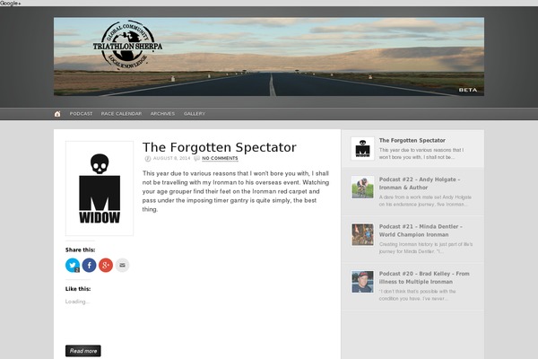 Site using Floating Social Media Icon plugin