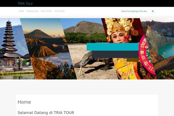 Inkness theme site design template sample