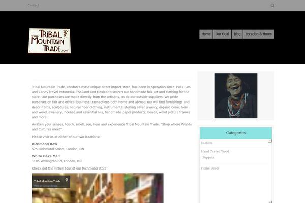 Aldehyde theme site design template sample