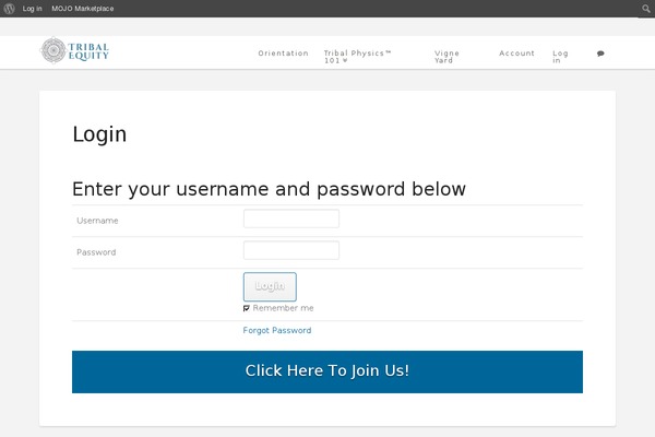 Site using BuddyPress plugin