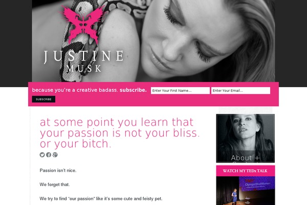 tribalwriter.com site used Tw