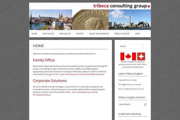 Contango theme site design template sample
