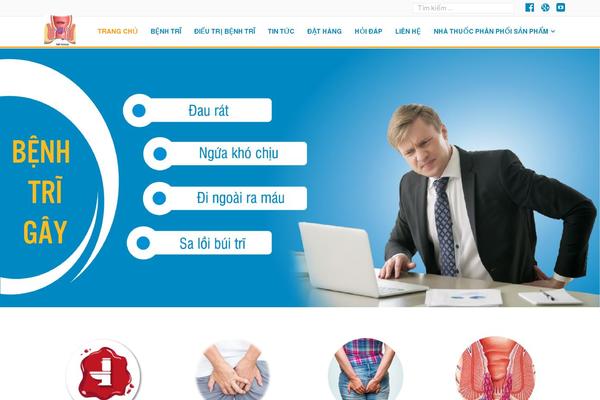 tribenhtri.vn site used Webshop24h