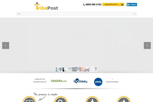 Tribe Theme theme site design template sample
