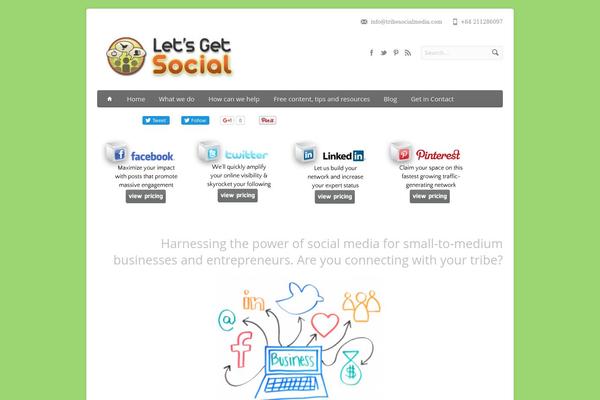 Aqua theme site design template sample
