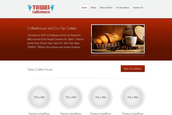 Blackbird theme site design template sample