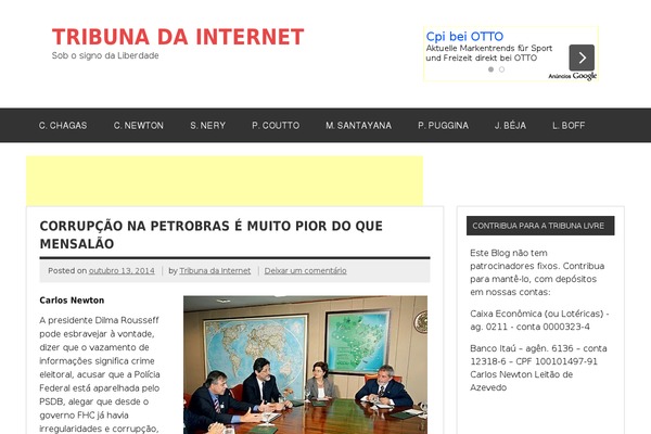 tribunadainternet.com.br site used Citizen Journal