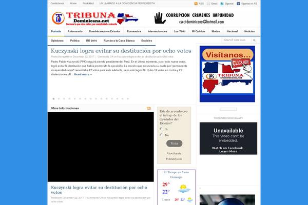 SuperNews theme site design template sample