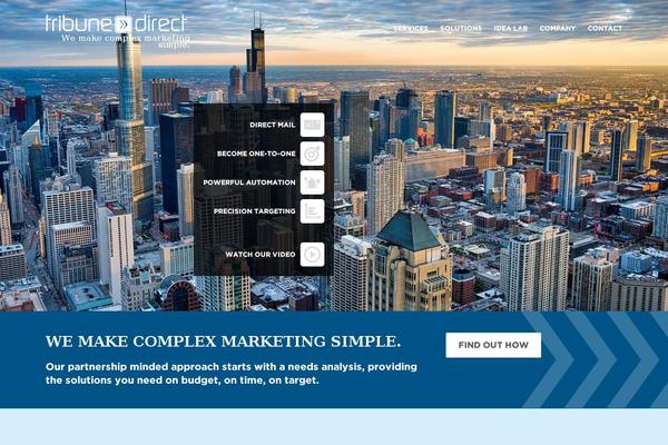 Inspira theme site design template sample
