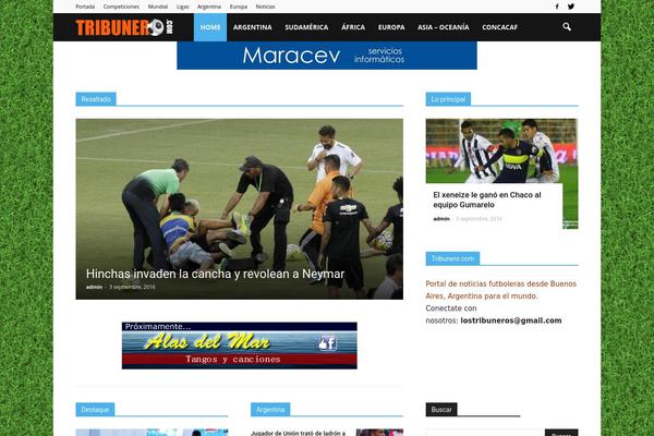 Newspaper theme site design template sample