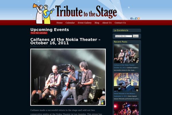 tributetothestage.com site used Hybrid