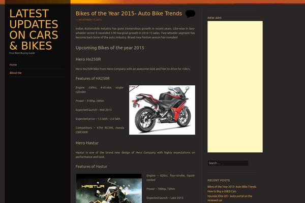 Sunspot theme site design template sample