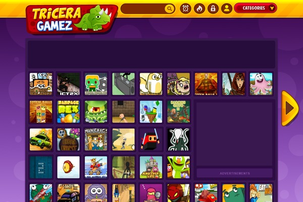 triceragamez.com site used Tricera
