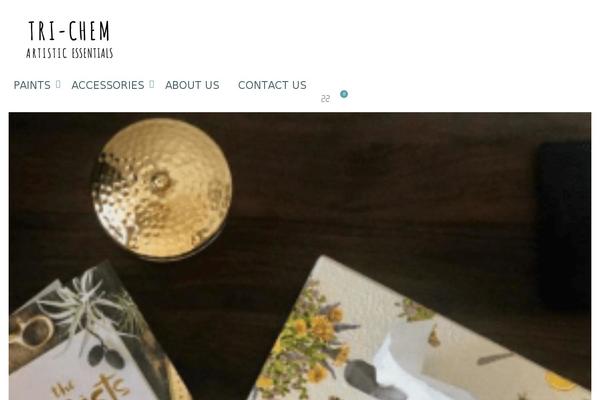 trichem.com site used Ecommerce-shop