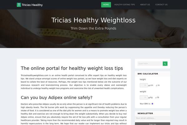 Cannyon theme site design template sample