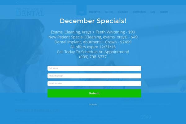 Wecare theme site design template sample