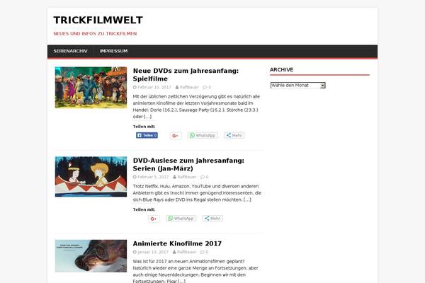 MH Magazine lite theme site design template sample
