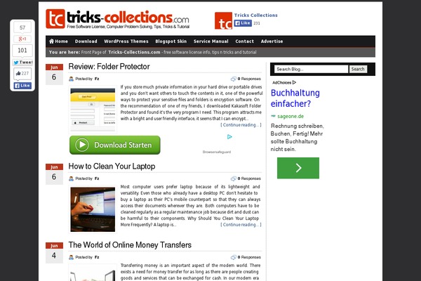 TC-Reloaded theme websites examples