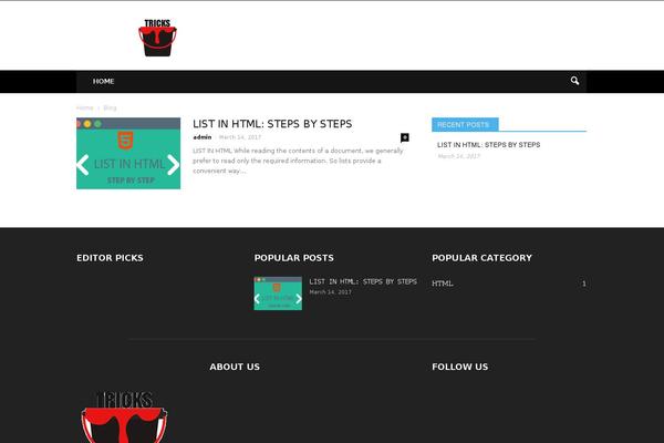 Newspaper theme site design template sample