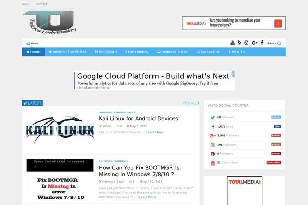 Site using Sneeit-framework plugin