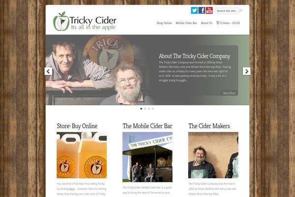 trickycider.com site used Chameleon