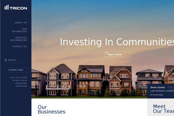 triconcapital.com site used Tricon