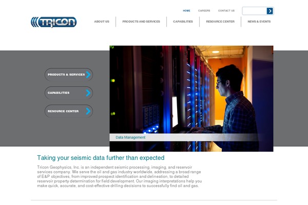 tricongeophysics.com site used Tricon