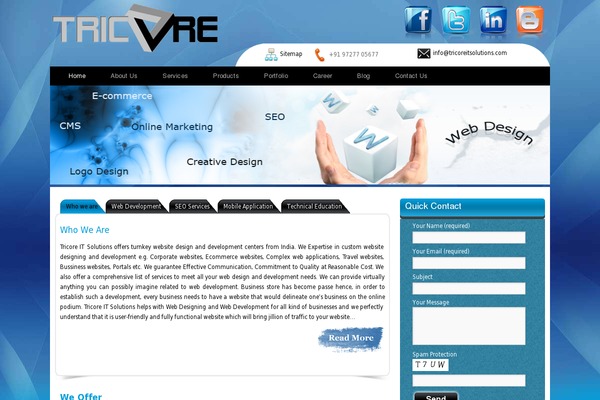 Site using WP Slick Slider and Image Carousel plugin