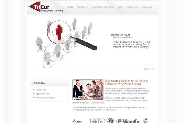 Cleancorp theme site design template sample