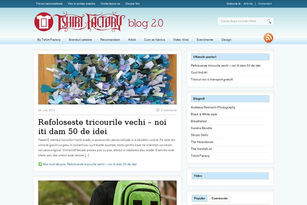 Fresh News theme site design template sample