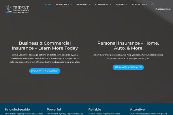 Fortuna theme site design template sample
