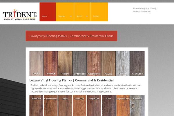 Arch theme site design template sample